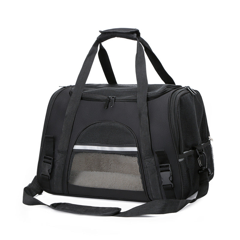 Pet Carrier Breathable Airline Approved Transport Carrying For Small Cat & Dogs