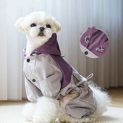 Pet Raincoat With Hoddie