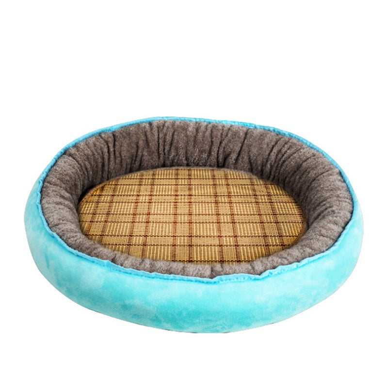 Pet Bed With Removable Mats