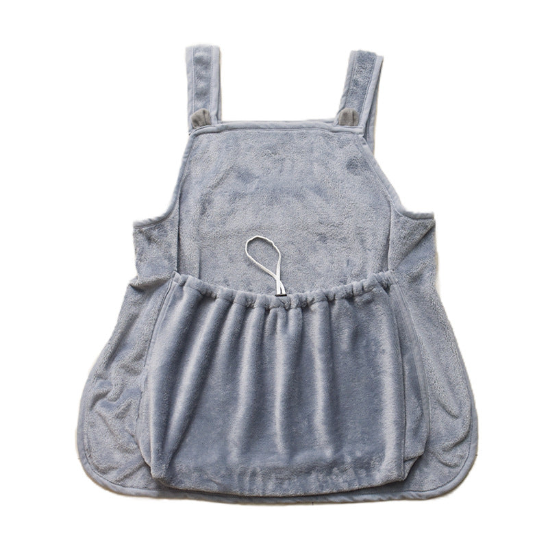 Pets Apron Non-stick Anti-grab Plush Camisole For Pets