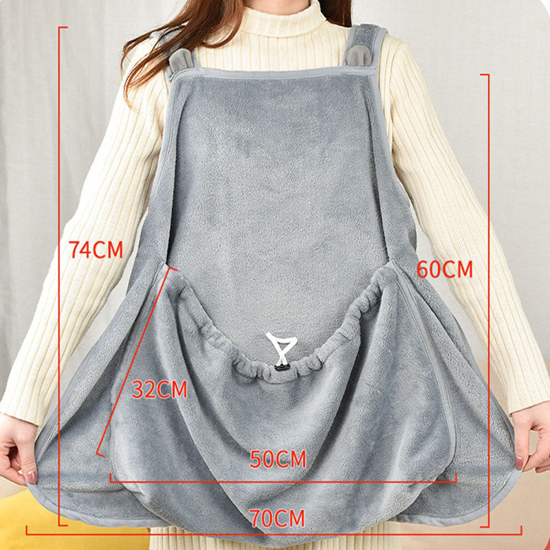 Pets Apron Non-stick Anti-grab Plush Camisole For Pets