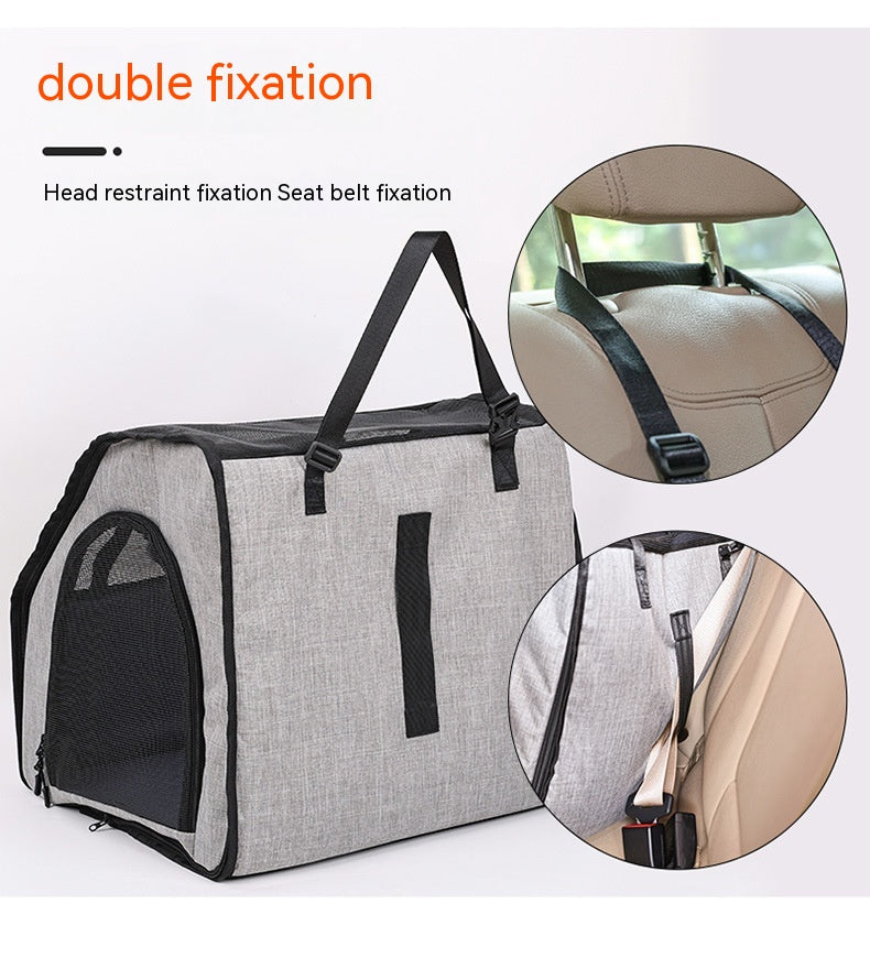 Pet Car Seat Portable Nest Carrier