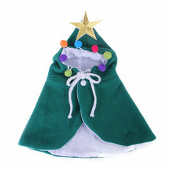 Holiday Pet Cape with Hoody