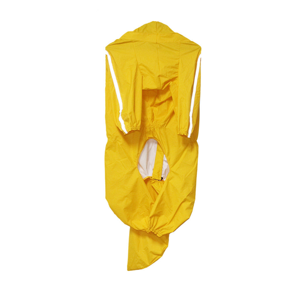 Covered Tail Dog Raincoat