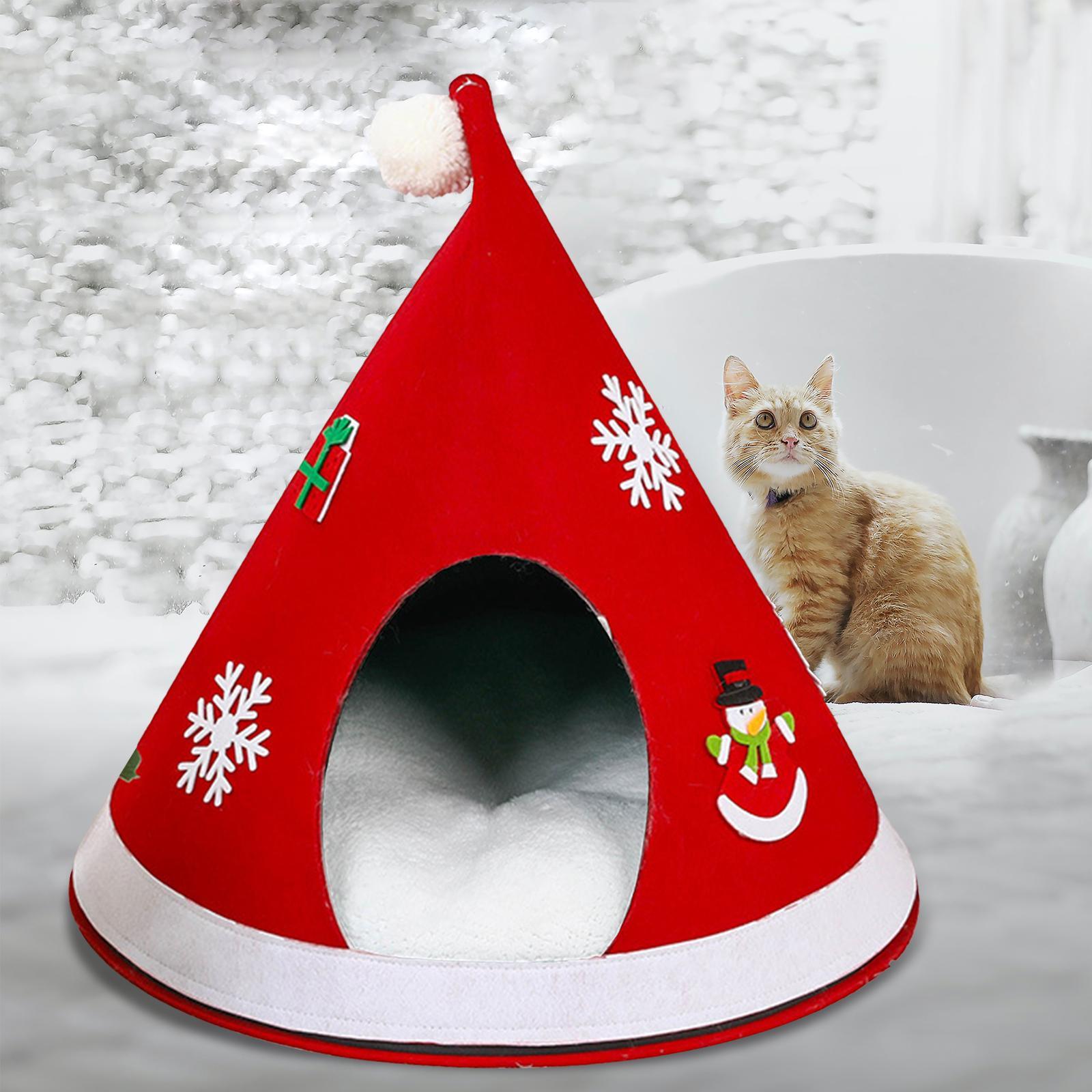 Christmas Tree Shape Pet Bed