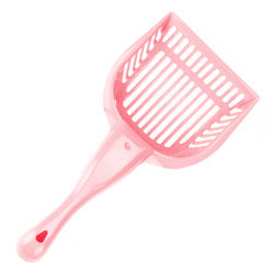 Coral Cat Litter Scoop