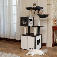 Cat Condo All-in-One Multi-Functional Cat Tower