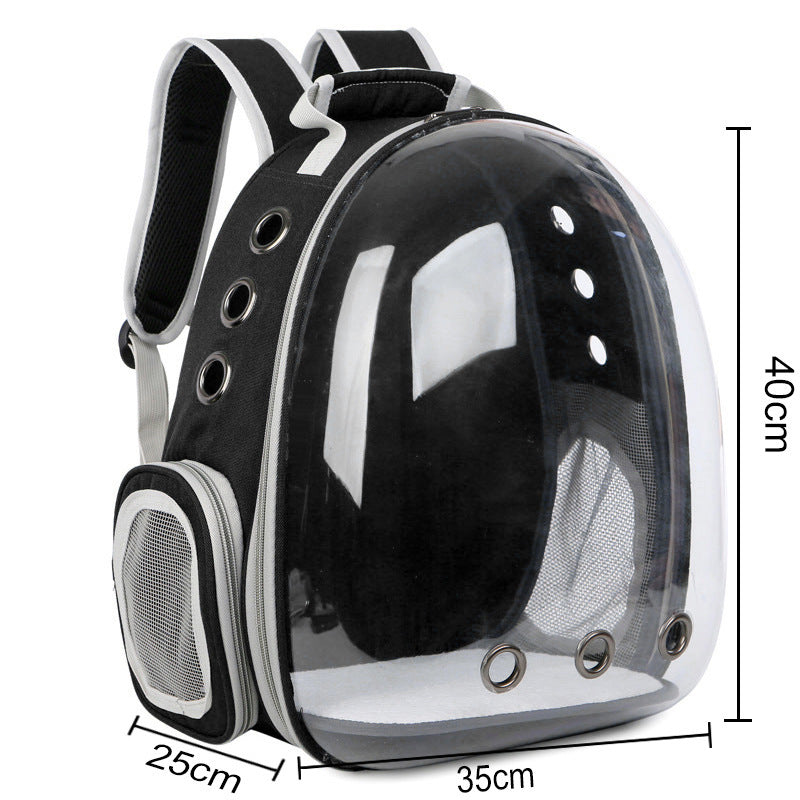 Pet Transparent Space Capsule Backpack