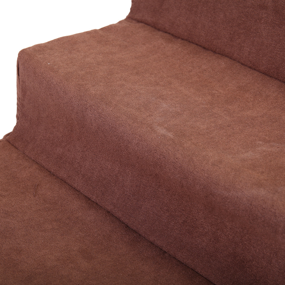 Pet climbing ladder-brown suede