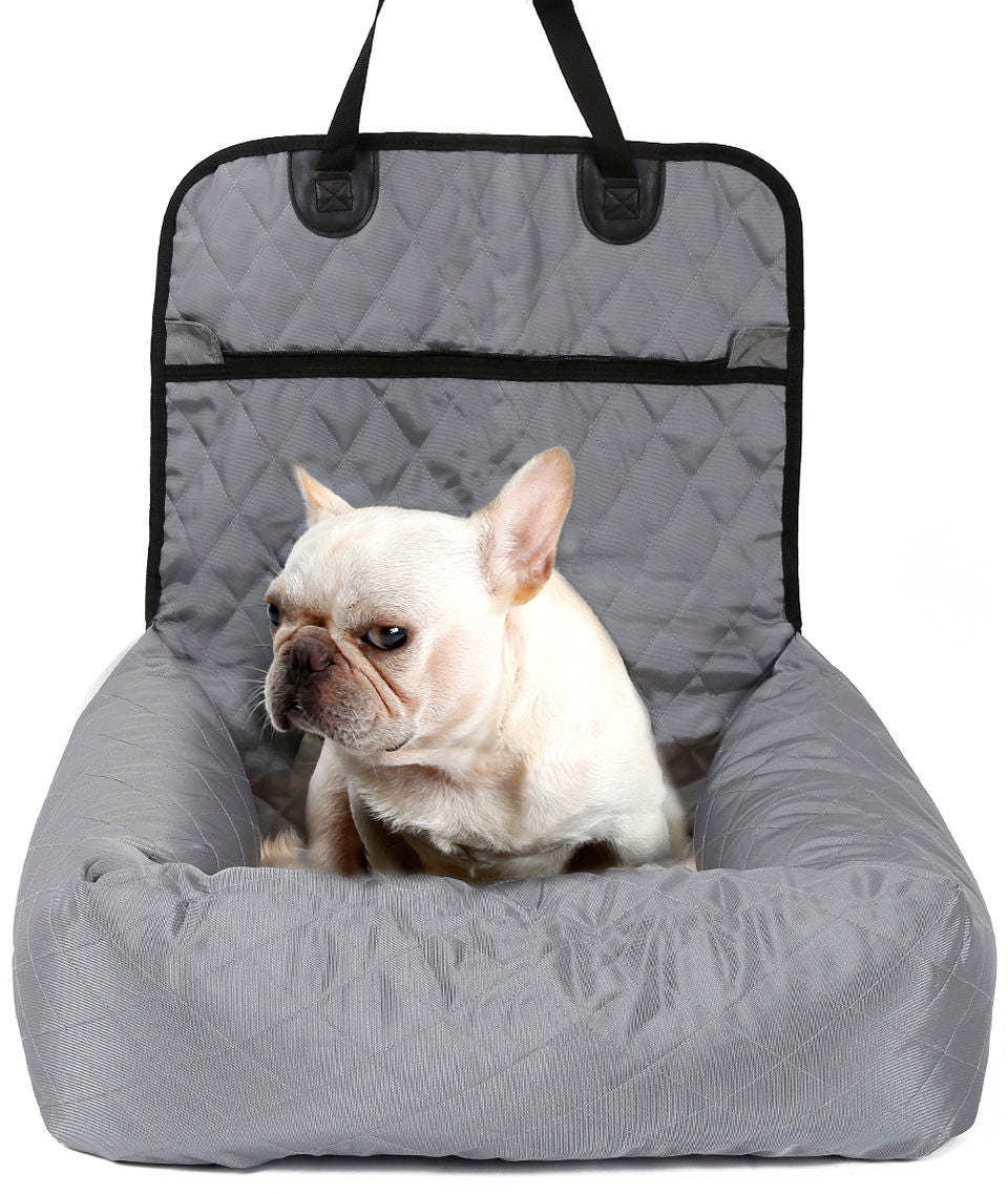 Pet Life ® 'Pawtrol' Dual Converting Travel Safety Carseat and Pet Bed