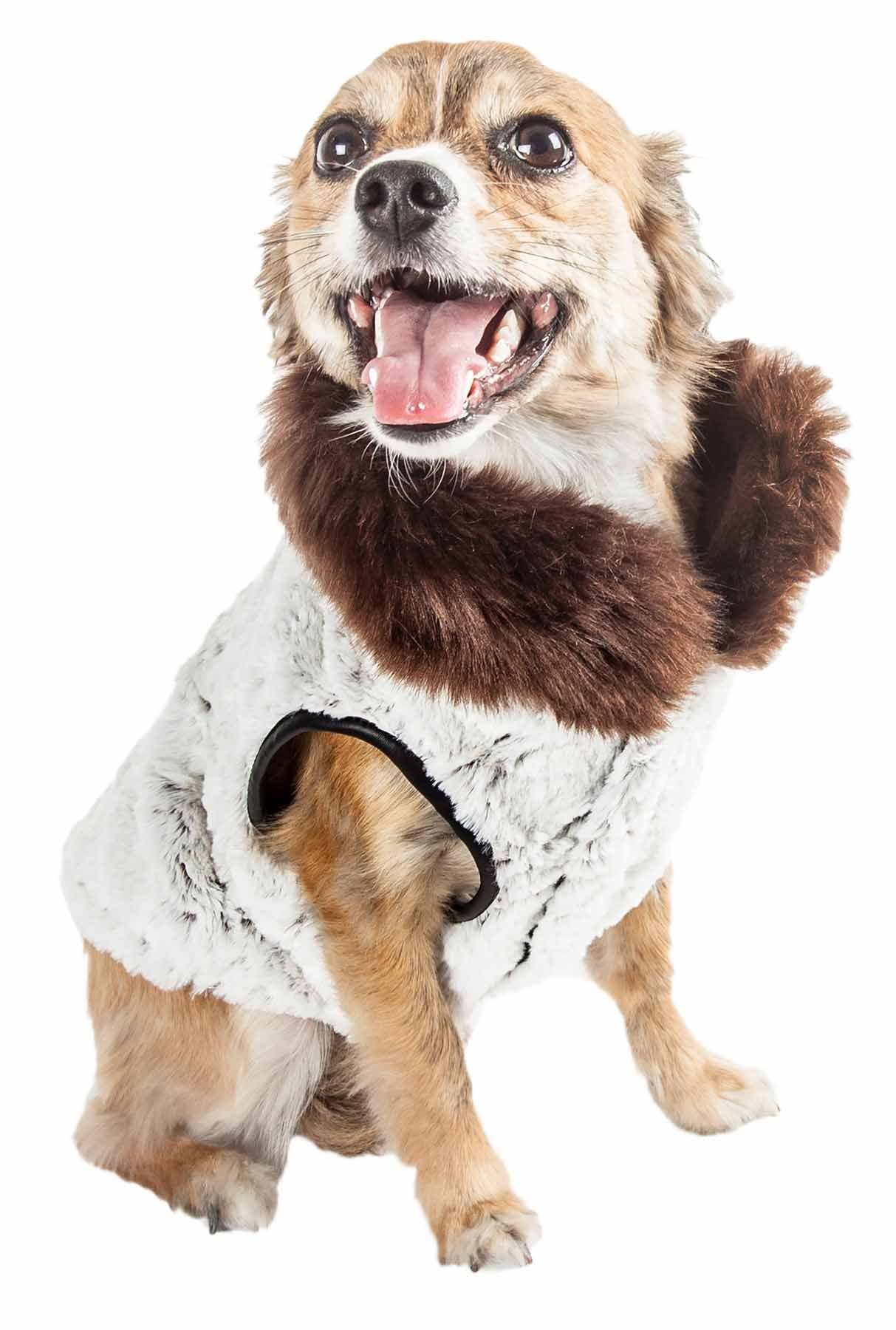 Pelage Designer Fur Dog Coat Jacket