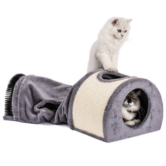 Cat Bed with Play Tunnel