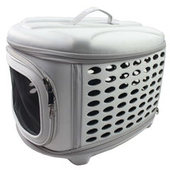 Circular Shelled Perforate Collapsible Pet Carrier