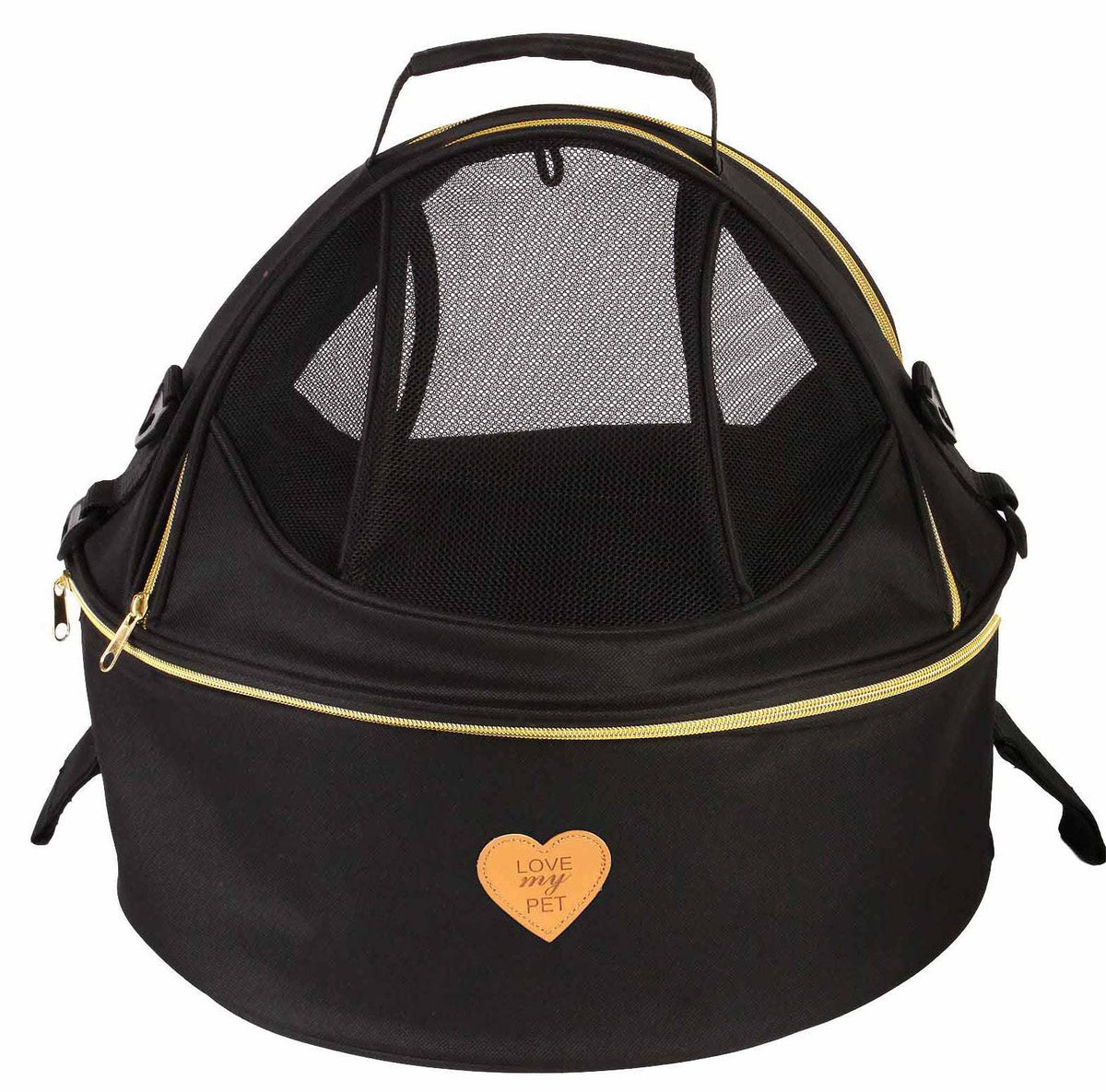 Pet Life 'Air-Venture' Dual-Zip Airline Approved Circular Travel Pet  Carrier