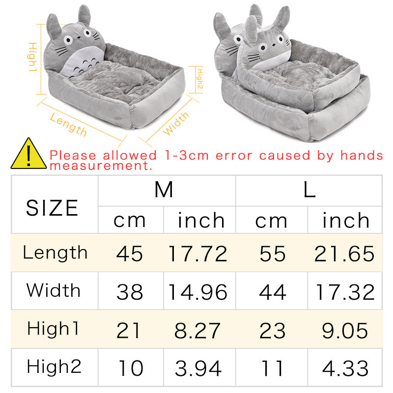 Fashion House Cartoon-Design Sofa Pet Bed