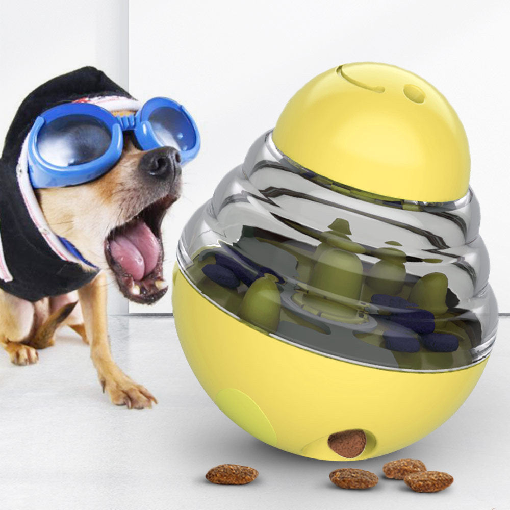 Dog Tumbler Snacks Training Plastic Ball