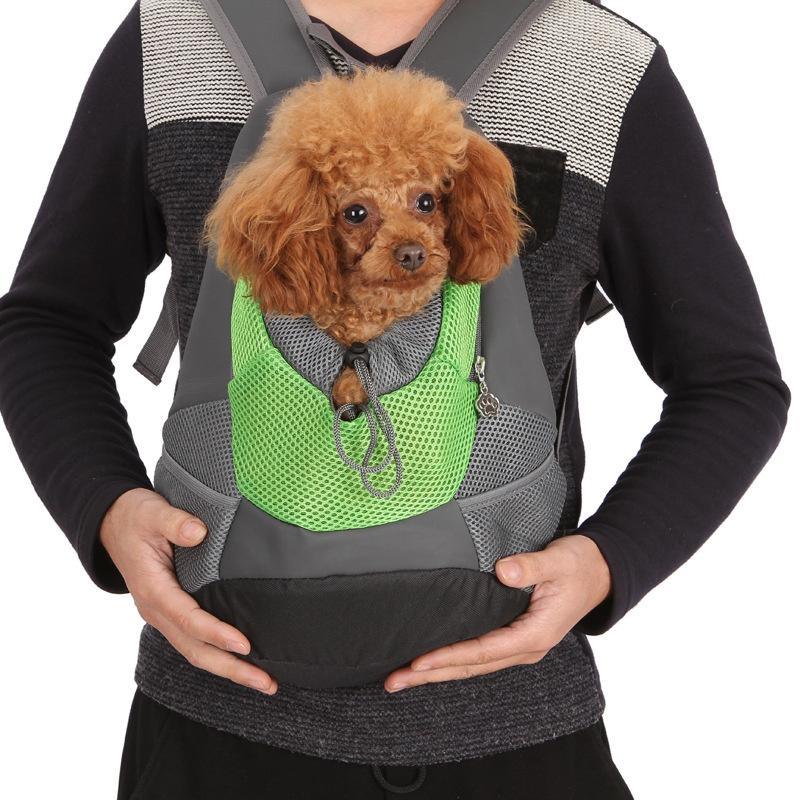 Pet Carriers Mesh Backpack Travel Bag