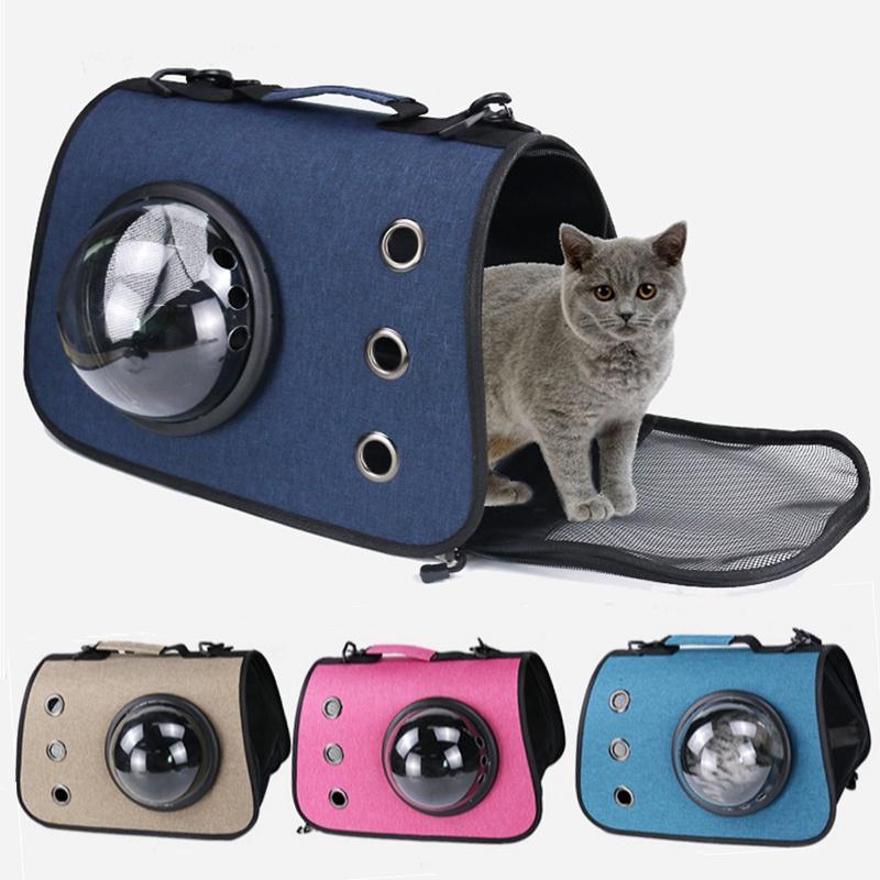 Pet Backpack Carrier with Window Bag