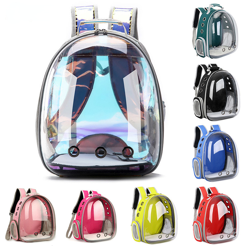 Pet Transparent Space Capsule Backpack