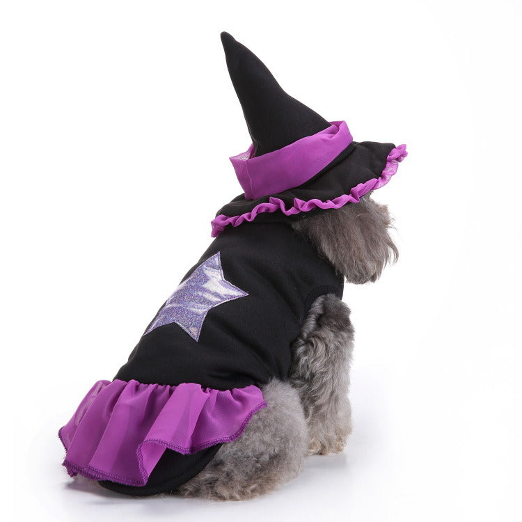 Halloween Pet Costume Witch, Pumpkin, Bat, Unicorn and Spider