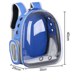 Pet Transparent Space Capsule Backpack