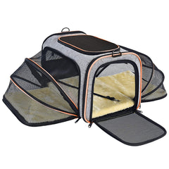 Pet Carrier Expandable Foldable Dog/Cat Backpack