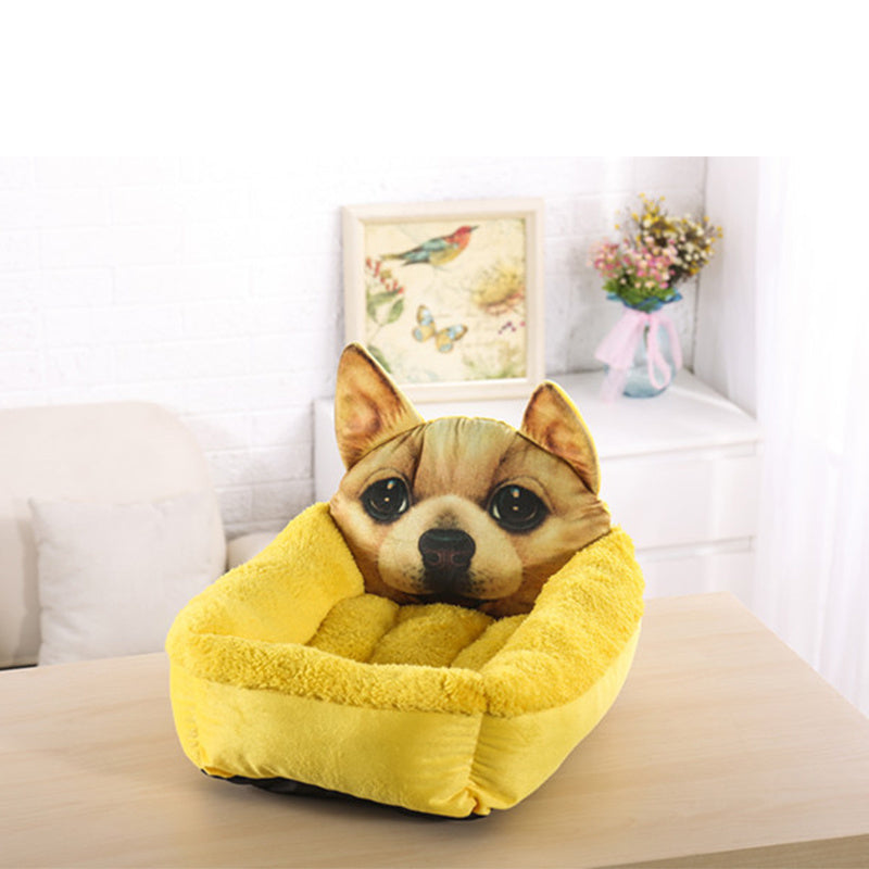 Fashion House Cartoon-Design Sofa Pet Bed