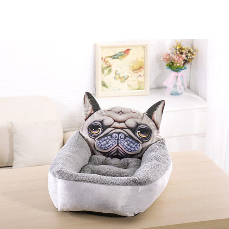 Fashion House Cartoon-Design Sofa Pet Bed