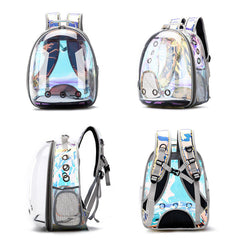 Pet Transparent Space Capsule Backpack