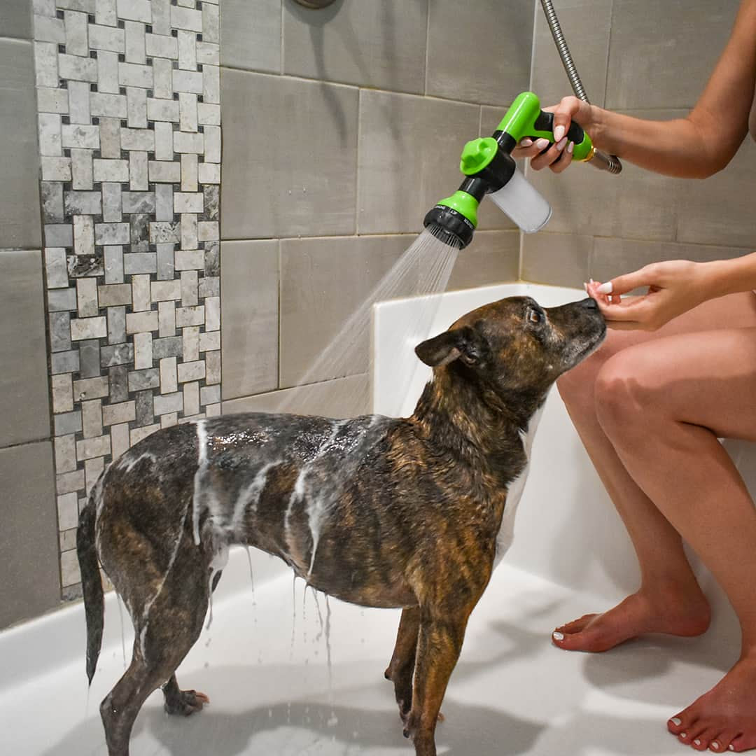 Pup Jet Pet Shower Helper, Dog Bath Sprayer